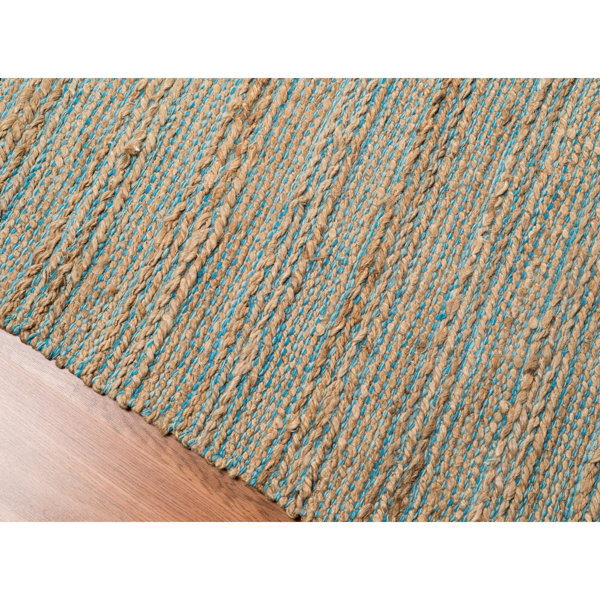 Bay Isle Home Arine Handmade Flatweave Ecofriendly Jute and Rayon Area